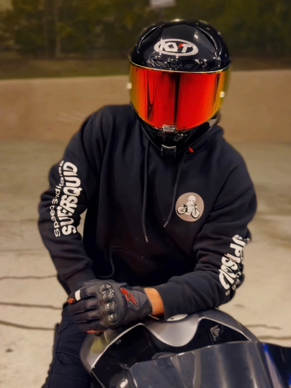 Super Squid Hoodie (V1 Retro)